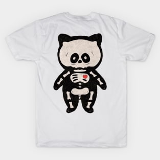 gato blanco y negro T-Shirt